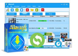 Allavsoft Video Downloader Converter 3.23.7.7930 Crack With Keygen Free Download