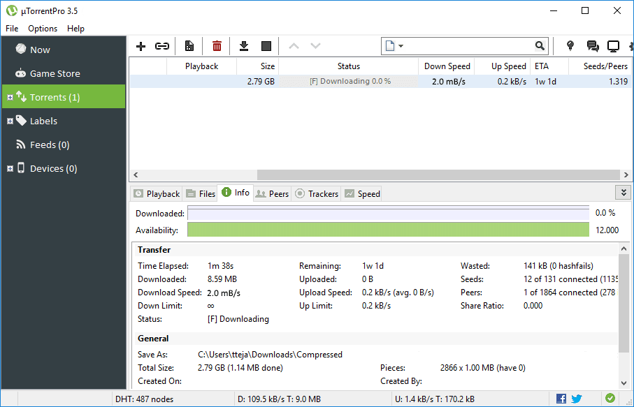 uTorrent Pro 3.6.0.46902 Crack + License Key Download [Latest]